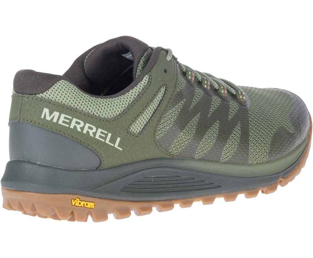 Buty Trekkingowe Merrell Męskie Oliwkowe - Nova 2 - 490215-OIM